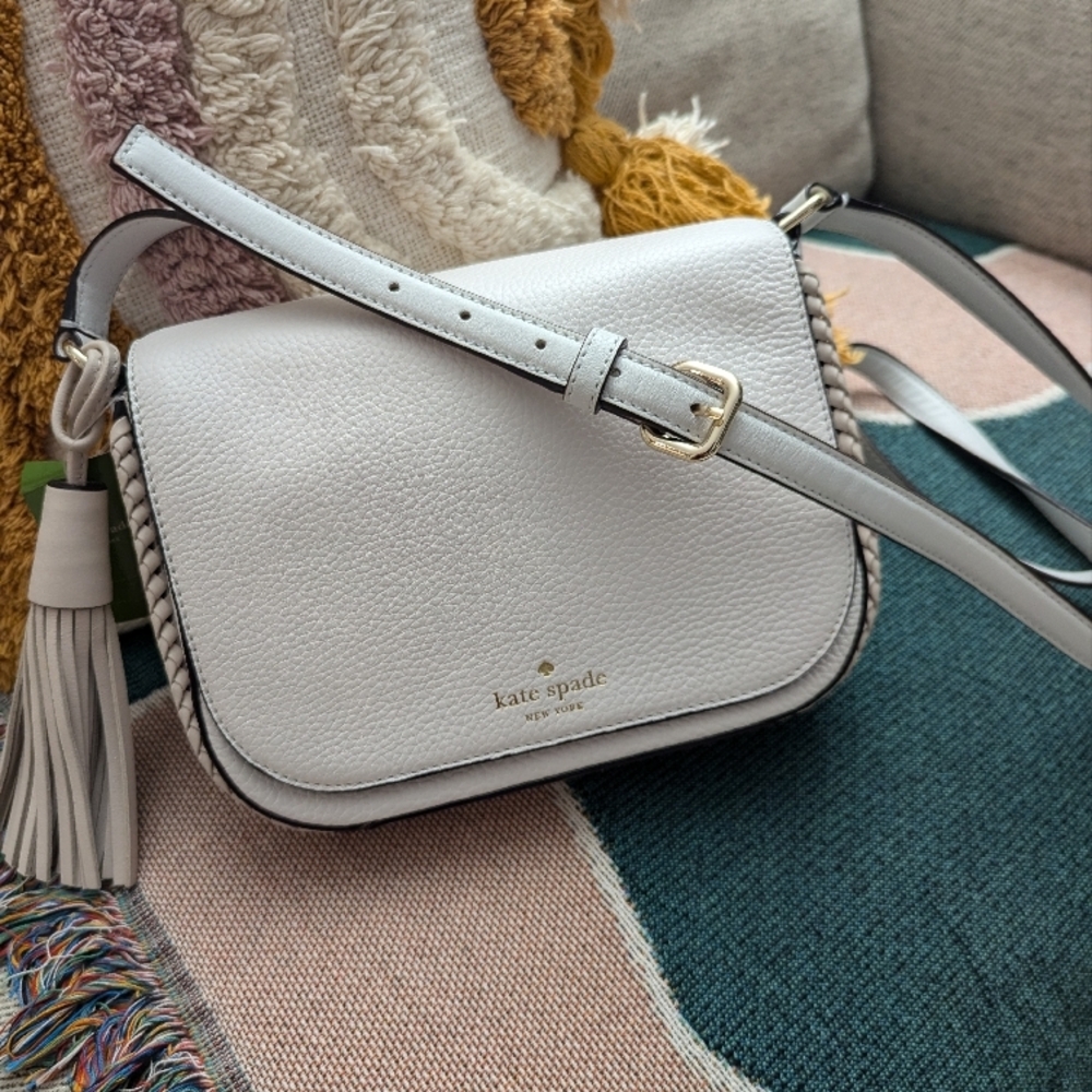 Kate Spade Carleton Street Davi Flap Leather Crossbody Bag